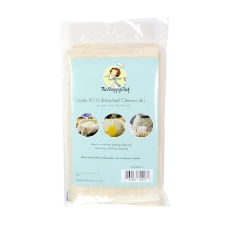 Monarch Brands Cheescloth Bag - Unbleached - Grade 90, 24PK N060-4436-UB-CS